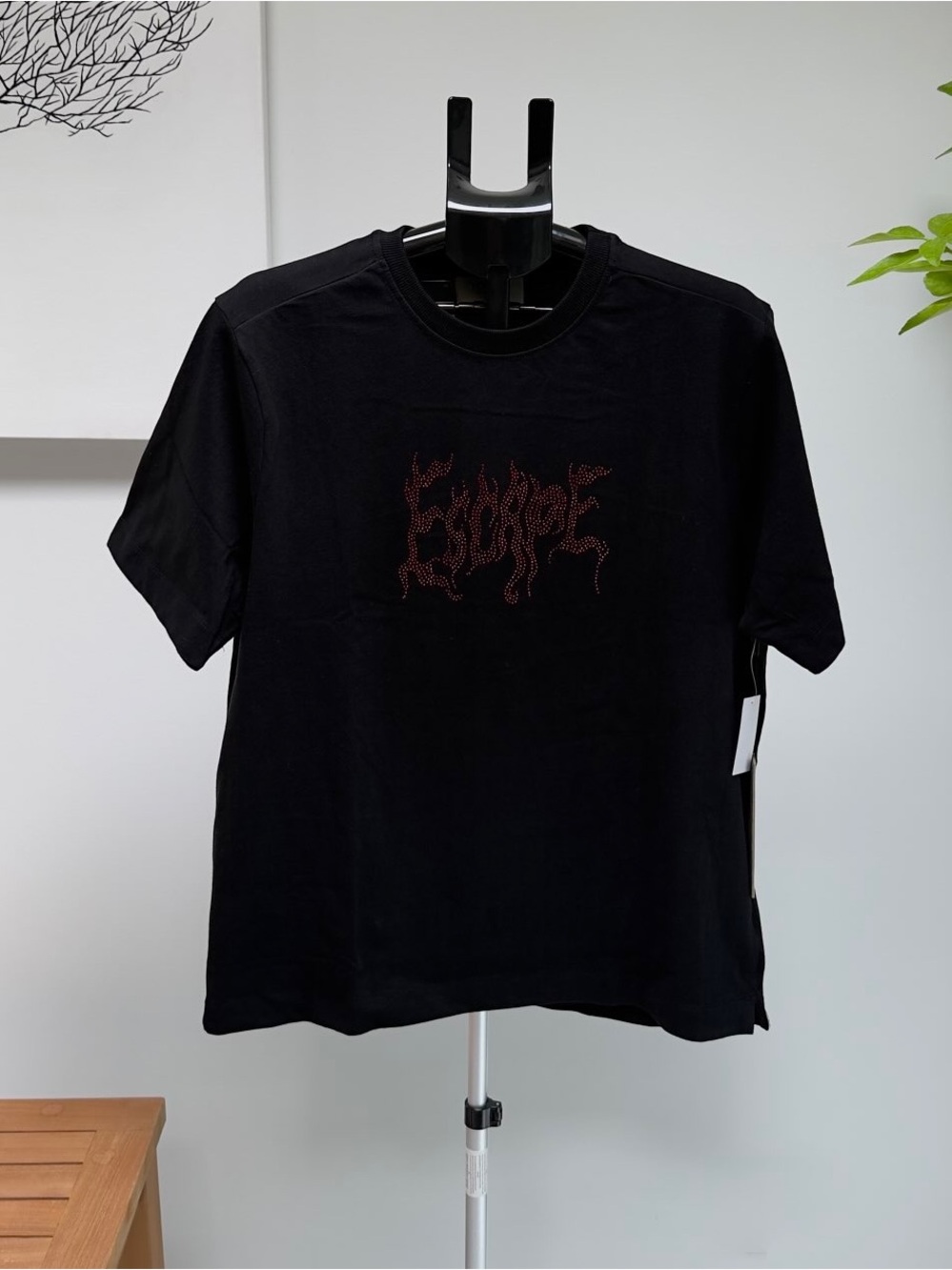 ORIGINALS Men's Black Crew Neck Short Sleeve T-Shirt Logo Graphic Size M